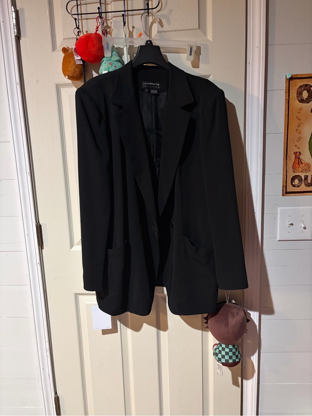 Liz Claiborne Black Classic Women's Blazer